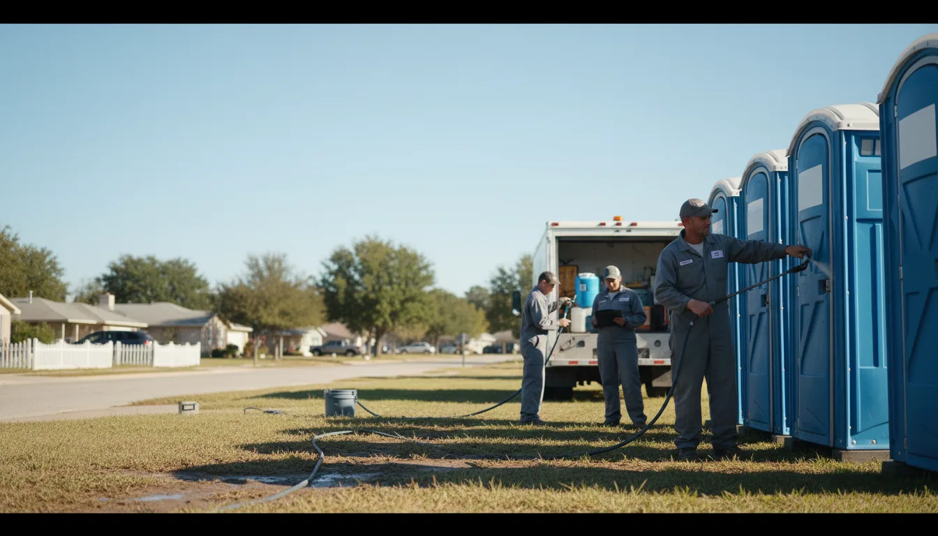 Long-Term Portable Toilet Rental in Clarks Hill, SC near me